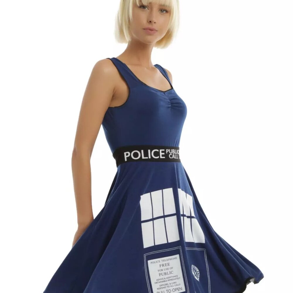 Hot Topic Doctor Who Cosplay TARDIS Dress